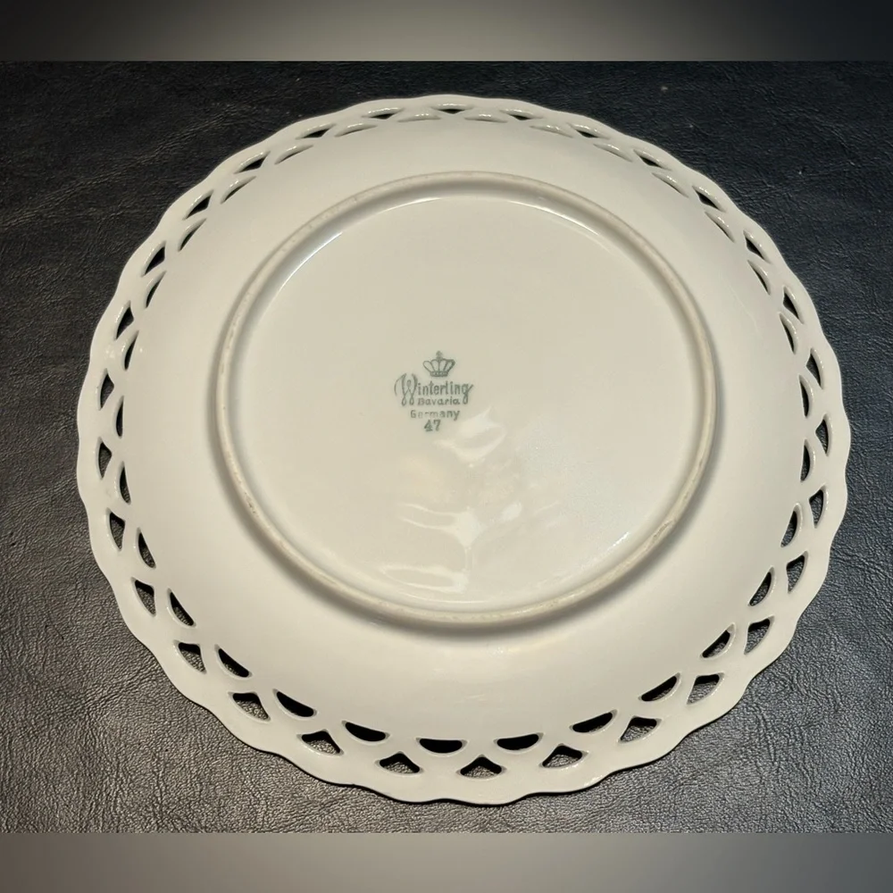 Vintage Winterling Marktleuthen Bavaria Decorative Plate Fruit - Bavaria Germany